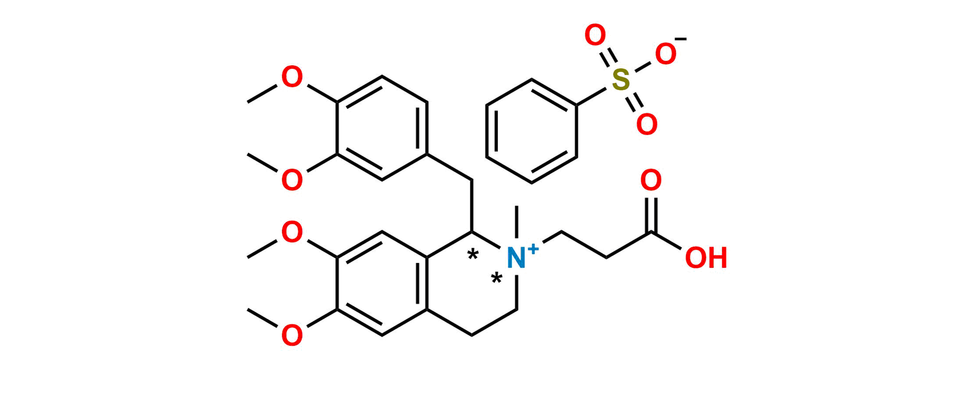 Atracurium EP Impurity E (Besylate salt)